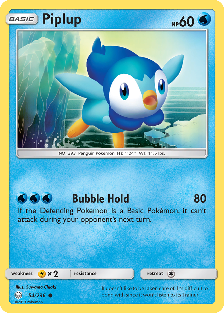 Cosmic Eclipse Piplup #54/236
